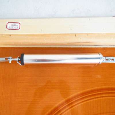 Aluminum pneumatic screen door closer